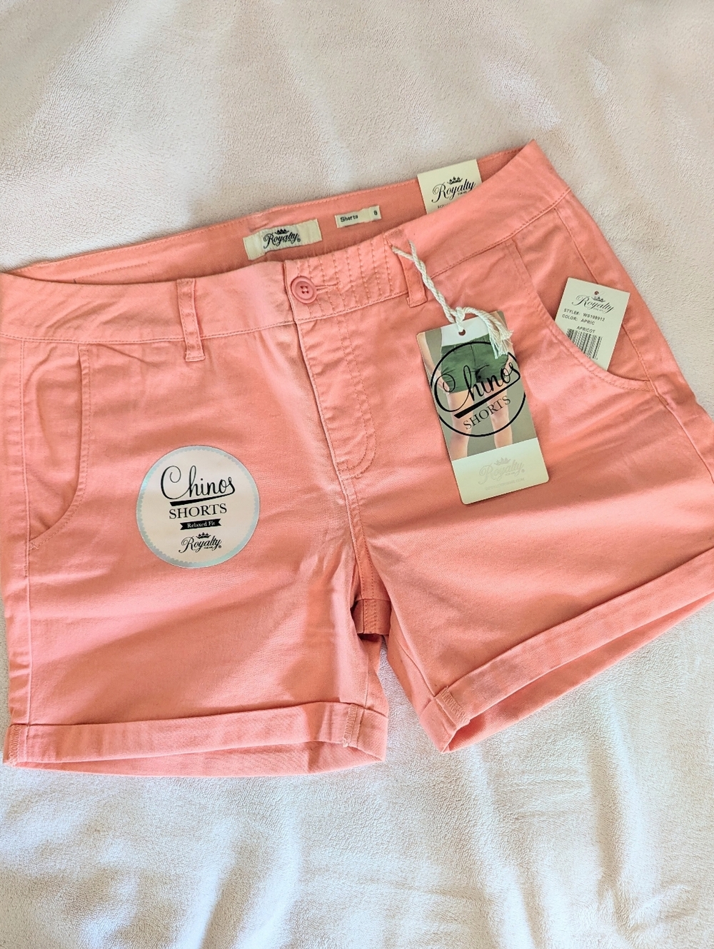 🔥NWT Chino Shorts - Royalty for Me 👑🔥